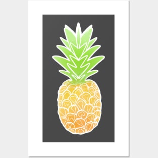 Molar Pineapple 2 Posters and Art